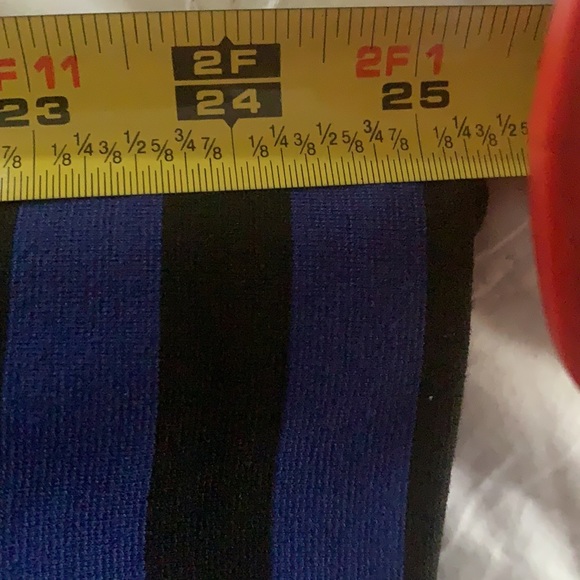 COPY - Blue and Black Striped Blazer - Picture 7 of 8